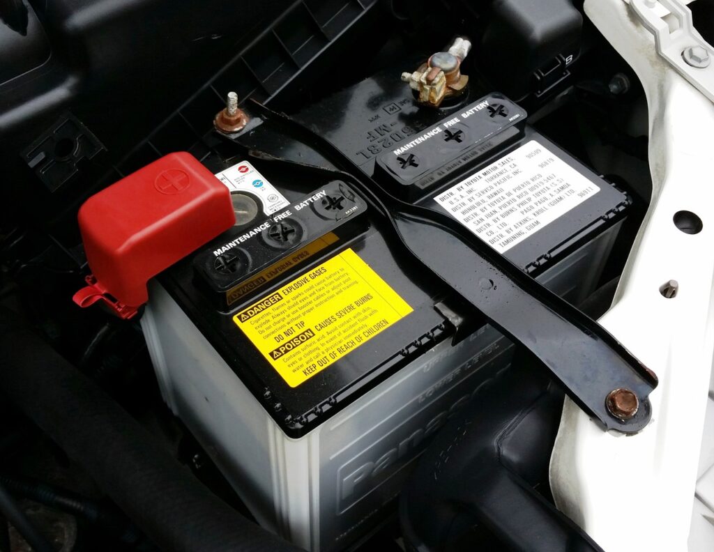 Visually inspect car battery health at home