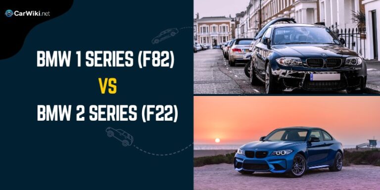 BMW 1 Series Coupe (E82) vs BMW 2 Series Coupe (F22)