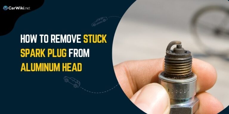 How to remove stuck spark plug from aluminum head