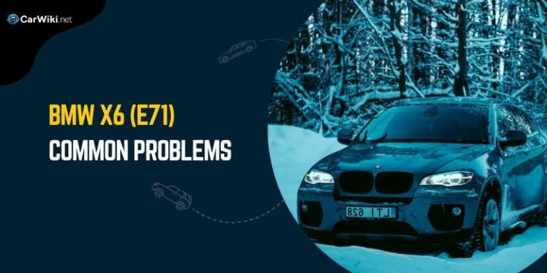 BMW X6 (E71) Problems